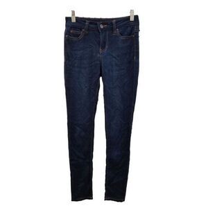 Celebrity Pink Womens Size 0 Blue Solid Skinny Jeans